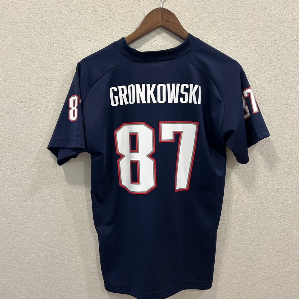 NFL Navy Blue Gronkowski Jersey